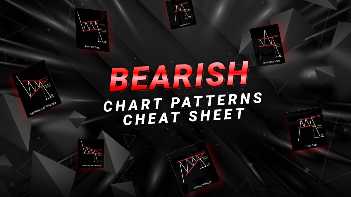 Bearish Chart Patterns Cheat Sheet: Crypto Technical Analysis