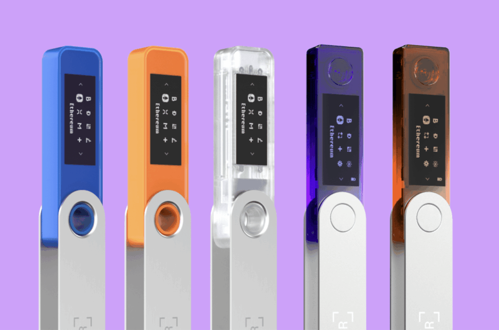 Ledger Nano S and X colours