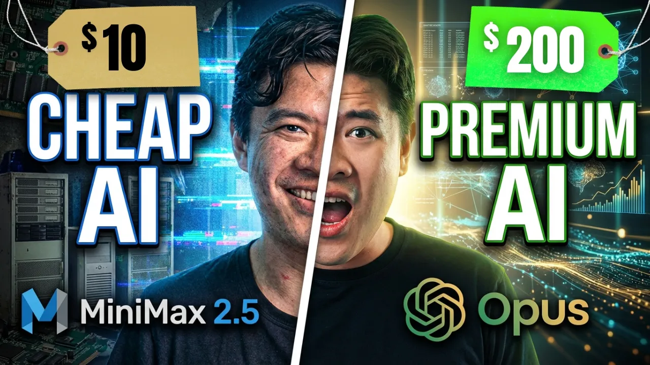 Cheap AI vs Premium AI: MiniMax 2.5 vs Claude Opus (Full Breakdown for OpenClaw Users)